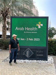 Podrain at Arab Health