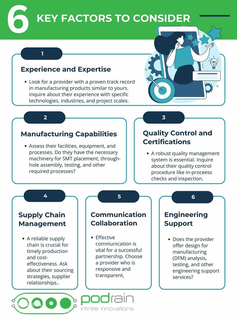 Factors to Consider Choosing an Electronic Manufacturing Service